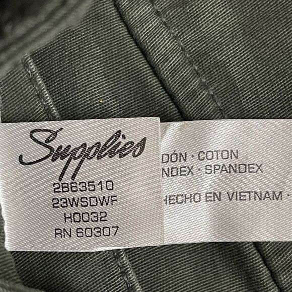 Unionbay Supplies Womens Green Camo Skinny Jeans - Picture 5 of 7